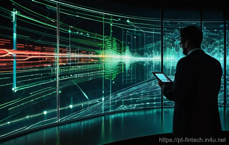 금융 빅데이터 기술 적용 사례 - **Prompt 1: The Empowered Investor with Personalized Financial Insights**
    "A sophisticated, mode...