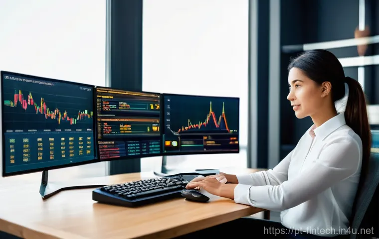 온라인 재테크 커뮤니티 - **Prompt 1: Collaborative Financial Learning in a Community**
    A diverse group of adults, ranging...