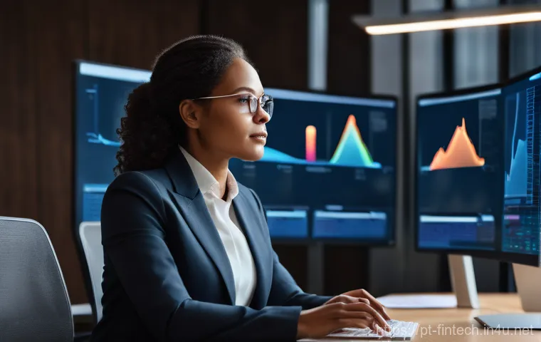 AI와 머신러닝을 활용한 주식 예측 - **Prompt:** A super-heroic, silent artificial intelligence entity, visualized as a network of glowin...