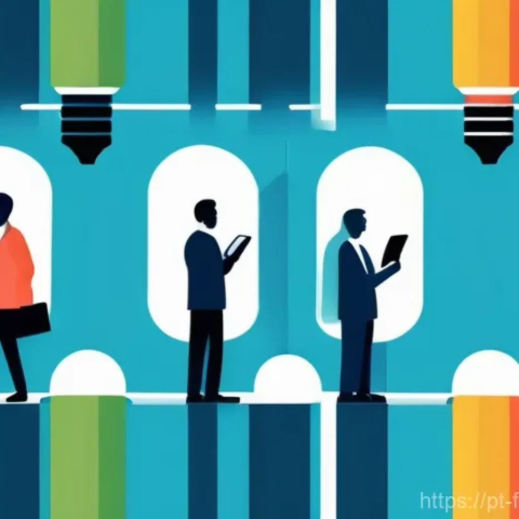 P2P 대출 금융 기술 - **Prompt for "Direct Connection and Democratization of Finance":**
    A vibrant, modern digital ill...