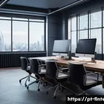 Home 8 인공지능 기반 금융 거래 - Here are three detailed image generation prompts in English, designed to capture the essence of AI i...